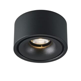 LED Downlight Surface Mount 10W Black 3000K BRIDGELUX-CHIP 12002 Optonica