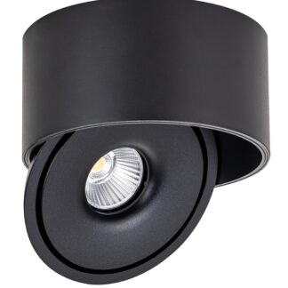 LED COB Downlight 30W ROUND ROTATABLE BLACK - BRIDGELUX 12023 Optonica