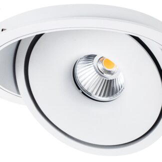 LED COB Downlight 30W ROUND ROTATABLE WHITE - BRIDGELUX 12030 Optonica