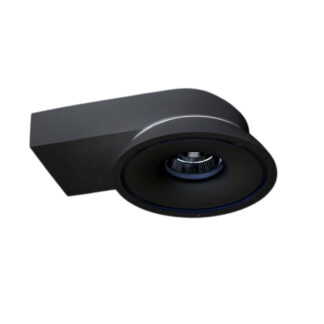 LED COB 15W Downlight Round Black CCT CRI>90 - BRIDGELUX 12046 Optonica