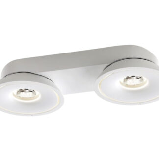 LED COB 2x15W Downlight Round White CCT CRI>90 - BRIDGELUX 12047 Optonica