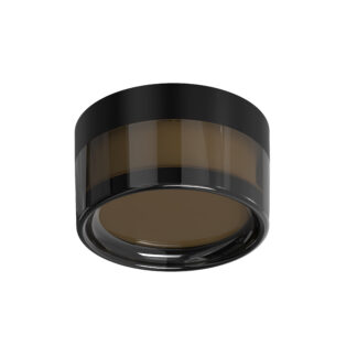 LED Outdoor Ceiling Light Round Black/Black 9W 3CCT IP65 12056 Optonica