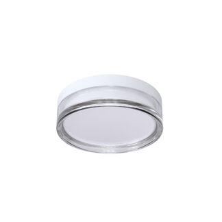 LED Outdoor Ceiling Light Round White 18W 3CCT IP65 12057 Optonica