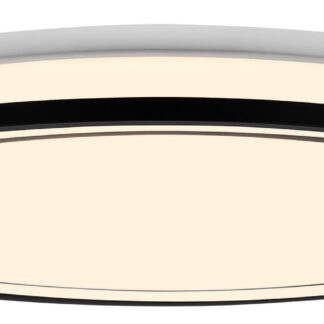 LED Ceiling Light 36W White/Black Body CCT 12802 Optonica