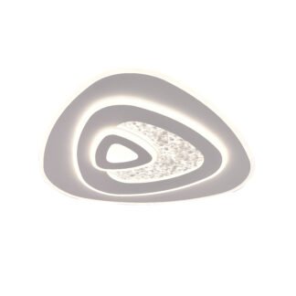 LED Ceiling Light 88W White Body CCT + Remote Control 12832 Optonica