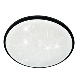 LED Ceiling Light 24W Black/White 3CCT-Memory + Remote Control 12846 Optonica