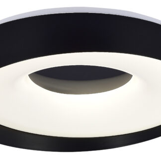 LED Ceiling Light Black 54W 3CCT-Memory + Remote Control 12853 Optonica