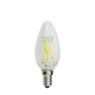 Лампа LED filament 4w E14 свещ 220v 6000K 1470 Optonica