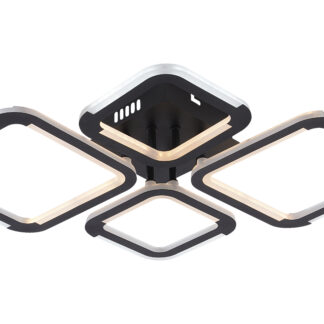 LED Ceiling CCT 50W Black Dimmable + Remote Control 19009 Optonica