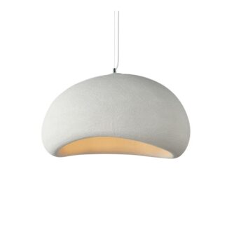 LED Pendant Lamp E27 White/Grey D500 19081 Optonica