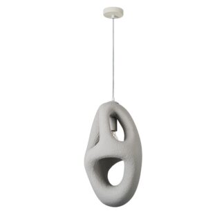 LED Pendant Lamp E27 White/Grey 19083 Optonica