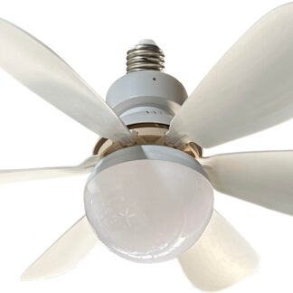 LED Fan Ceiling 12W/3CCT White + Remote Control 19101 Optonica