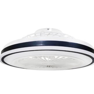 LED Fan Ceiling 36W/3CCT White/Black + Remote Control 19107 Optonica