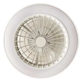 LED FAN Ceiling 36W/3CCT White Body + Remote Control 19115 Optonica