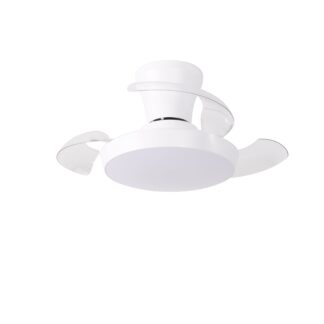 LED FAN Ceiling 20W/3CCT White Body + Remote Control 19117 Optonica