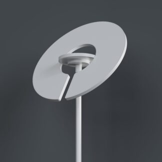 LED Floor Lamp 40W+8W Black RGB CCT + Remote Control 258 Optonica