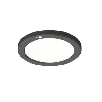 LED ЛУНА 10W/15W/18W ССТ ЧЕРНА С PIR СЕНЗОР 2599 Optonica