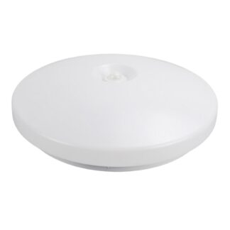 LED Outdoor Ceiling Light White PIR-SENSOR 2xE27 Socket 2819 Optonica