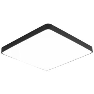 LED Ceiling Light Black Square 64w 3000K 2926 Optonica