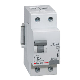 ДТЗ 2P 40A 30mА серия RX3 ID тип AC 402025 Legrand