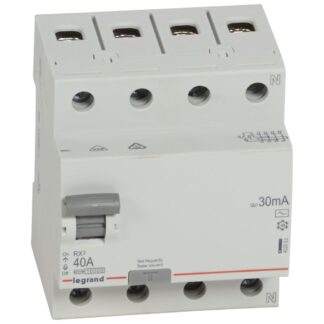 ДТЗ 4P 40A 30mА серия RX3 ID тип AC 402063 Legrand