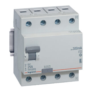 ДТЗ 4P 25A 300mА серия RX3 ID тип AC 402070 Legrand