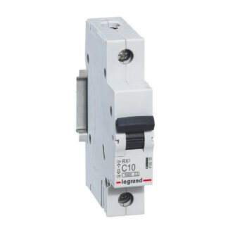 Автоматичен прекъсвач RX3 1P 10A крива С 6kA 419200 Legrand