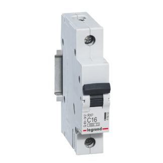 Автоматичен прекъсвач RX3 1P 16A крива С 6kA 419202 Legrand