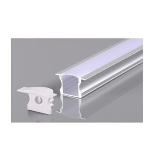 Aluminium Profile For LED Strip Silver L=2m 5108 Optonica