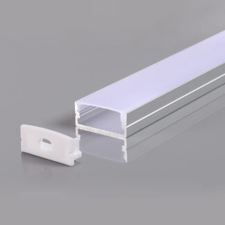 Aluminium Profile For LED Strip Gray 10mm L=2m 5183 Optonica