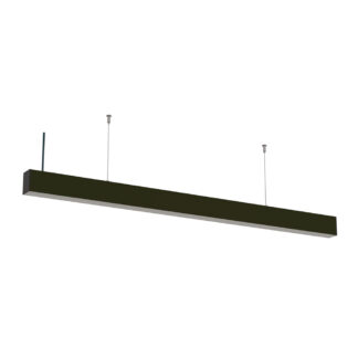 LED Линейно Тяло Черен 40w 4000K 4000Lm 120cm IP20 5380 Optonica