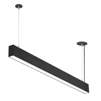 LED Линейно Тяло UGR<19 Черно 50w 4000K 4500Lm 120cm IP20 5386 Optonica