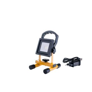 LED SMD Преносим Прожектор Презареждащ се 10w 6000K IP44 5401 Optonica
