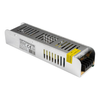 LED трансформатор slim line 100w 12v 8.5A 6132 Optonica