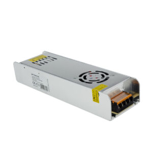 LED трансформатор slim line 360w 24v 15A 6165 Optonica