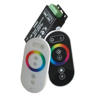 RGB touch контролер за LED лента 216w 18A бял 6315 Optonica