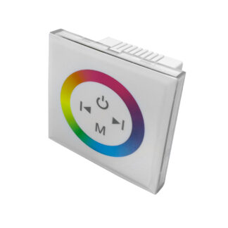 RGB Сензорен Димер За Стена Бял 6319 Optonica