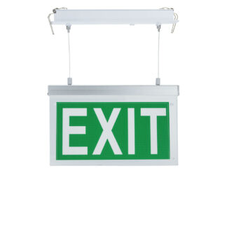 LED Hanging Emergency Exit Light 3 Hours Duration With PVC Legend 7205 Optonica