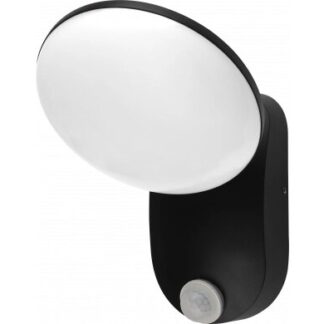 LED Фасаден Аплик Алуминий 12W 3000K IP54 + PIR SENSOR 7415 Optonica