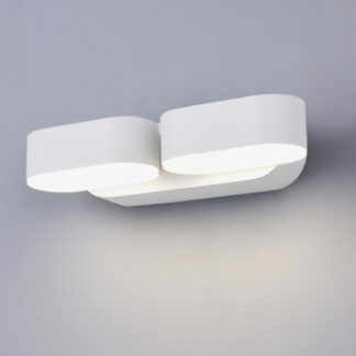 LED Стенен Осветител EPISTAR Бял 2*6w 4000K 7484 Optonica