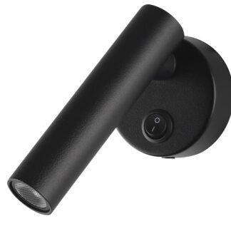 LED Cabinet Light 2W 4200K With ON/OFF-Switch Black 7582 Optonica