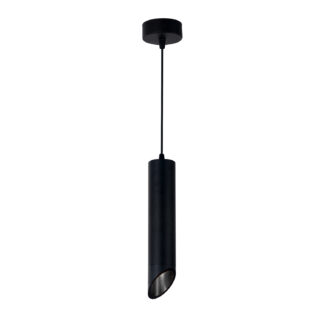 Hanging Fixture Black Body Black Inner Range GU10 Optonica