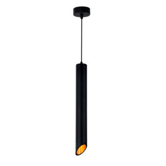 Hanging Fixture Black Body Gold Inner Range GU10 9052 Optonica