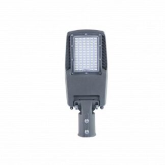 LED Street Light 50W Grey Body LUMILEDS-Chip IP65 75x130° - NEMA BASE 9262 Optonica