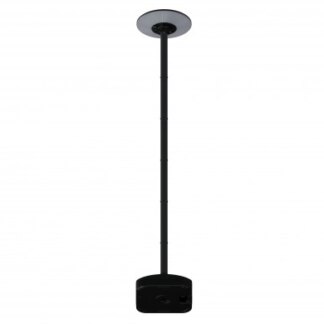 LED Solar Garden/Park Lamp CCT Black +2.5M Pole + Water Tank IP65 + Remote Control 9361 Optonica