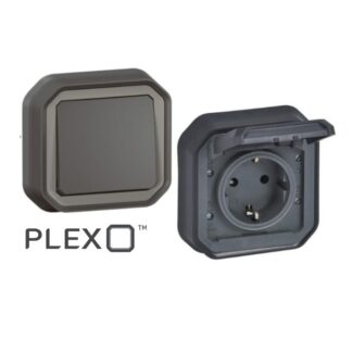 Антрацит моноблок за скрит монтаж Plexo New