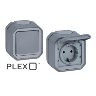 Сиви моноблок за открит монтаж Plexo New
