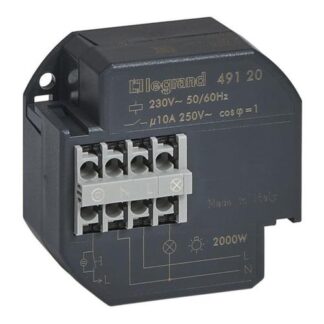 Импулсно реле за конзола CX3 10A 230V 1P 2300W LED 1000W БЕЗШУМНО 49120 Legrand