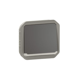 Бутон NO/NC с подсветка механизъм цвят Антрацит IP55 69816L Plexo New Legrand