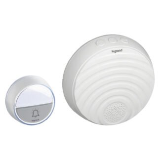 Безжичен звънец Comfort 220V IP44 15 мелодии 94254 Legrand